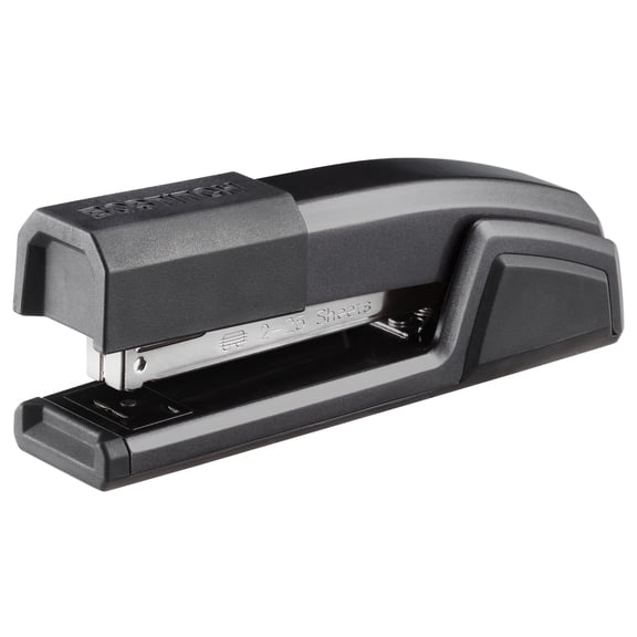 Bostitch Epic Stapler, 25-Sheet Capacity, Gray with Rubber Grip
