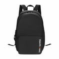 thumbnail image 1 of Foldable Hiking Backpack 2-Layer Backpack Large Capacity Lightweight Knapsack Middle Teen Travel Backpacks Black, 1 of 6