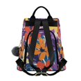 thumbnail image 2 of FORMRS Women's Travel Backpack Purse Anti-Theft Hidden Pockets Casual Shoulder Bag, Colorful Painted Flowers Pattern, 2 of 7