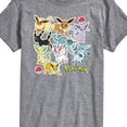thumbnail image 3 of Pokémon - Eeveelution Stickers - Men's Short Sleeve Graphic T-Shirt, 3 of 5