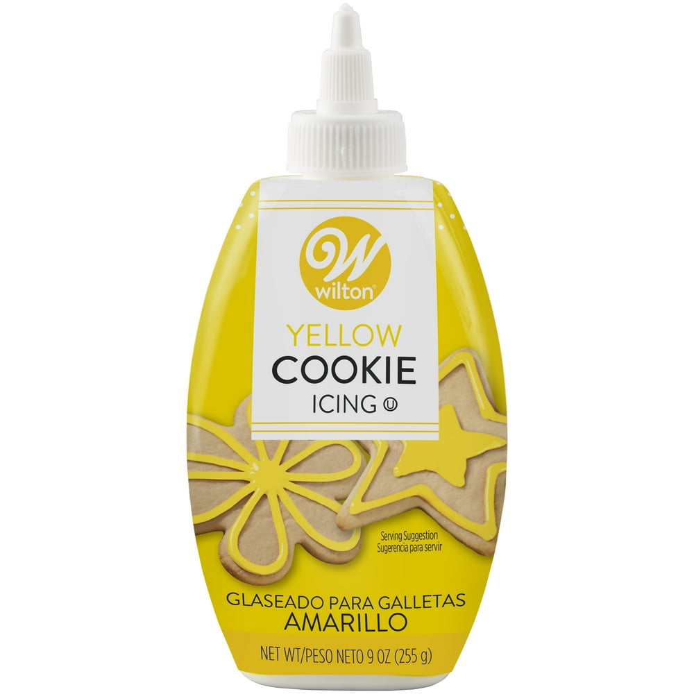 Wilton Yellow Cookie Icing 9 Oz