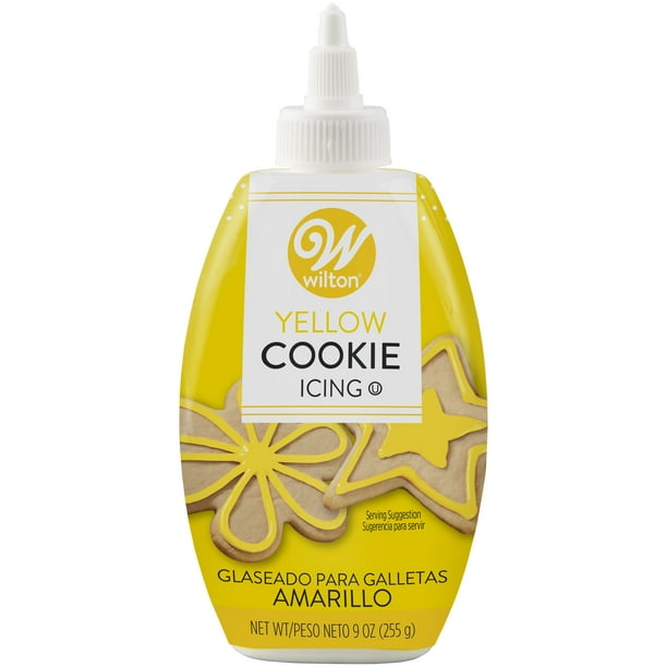 Wilton Yellow Cookie Icing, 9 Oz.