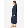 thumbnail image 3 of Woman Within Plus Size Lettuce Trim Knit Jacket Dress, 3 of 6