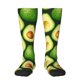 thumbnail image 1 of Fotbe Avocado Calcetas Divertidas Estampadas para Hombre y Mujer, Calcetas de Algodón hasta la Rodilla para Caminar, Correr, Enfermería y Embarazo, 1 of 6