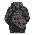 thumbnail image 5 of Hello Kitty Hoodie 3D Print Pullover Hooded Long Sleeve Sweatshirts Tops Blouse with Pocket for Mens Womens, 5 of 6