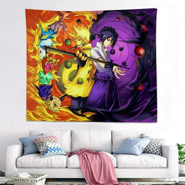 Naruto Tapestry Wall Hanging Wall Hanging Decor Boys Room Decor