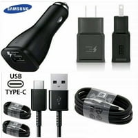 Original Sony Xperia L1 Adaptive Fast Charger Kit, Charger Kit with Car Charger, Wall Charger and 2x Type-C Cable