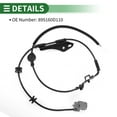 thumbnail image 5 of Unique Bargains ABS Wheel Speed Senor ABS Sensor Anti-lock Braking System Sensor for Toyota Yaris NCP90 ZSP91 2008-2013 Rear Right, 5 of 7