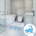 thumbnail image 6 of 2 Pieces Marine Organism Shape Stickers Home Tub Pasters Bathtub Decals Slip Shark Child Blue, 6 of 8