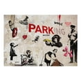 thumbnail image 3 of Tiptophomedecor Street Art Wallpaper Wall Mural - Banksy Graffiti Collage, 3 of 5