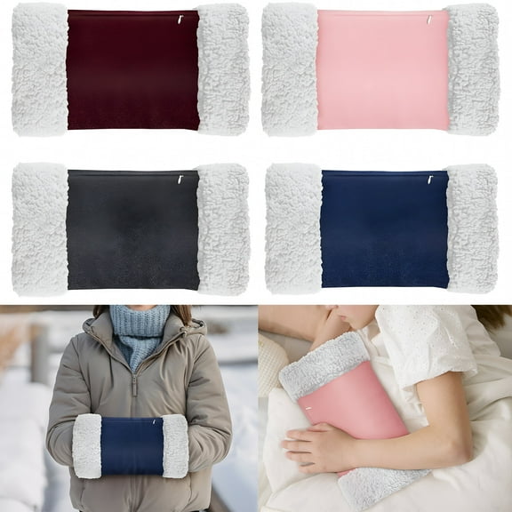 GJX Hand Warmers Rechargeable, Electric Heated Gloves Power Bank Portable Graphene Handwarmers Pouch with 3 Levels & Double-Sided Heating for Hunting Camping Golf Xmas Gifts