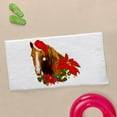 thumbnail image 4 of CafePress - Christmas Horse - Large Beach Towel, Soft 30"x60" Towel with Unique Design, 4 of 4