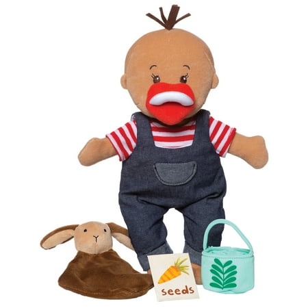 UPC: 0011964489145 | Manhattan Toy Wee Baby Stella Tiny Farmer 12 Soft Toy Baby Doll Set