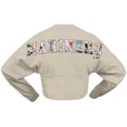 thumbnail image 3 of Women's Fanatics  Cream Seattle Mariners Floral Preppy Cropped Long Sleeve T-Shirt, 3 of 3