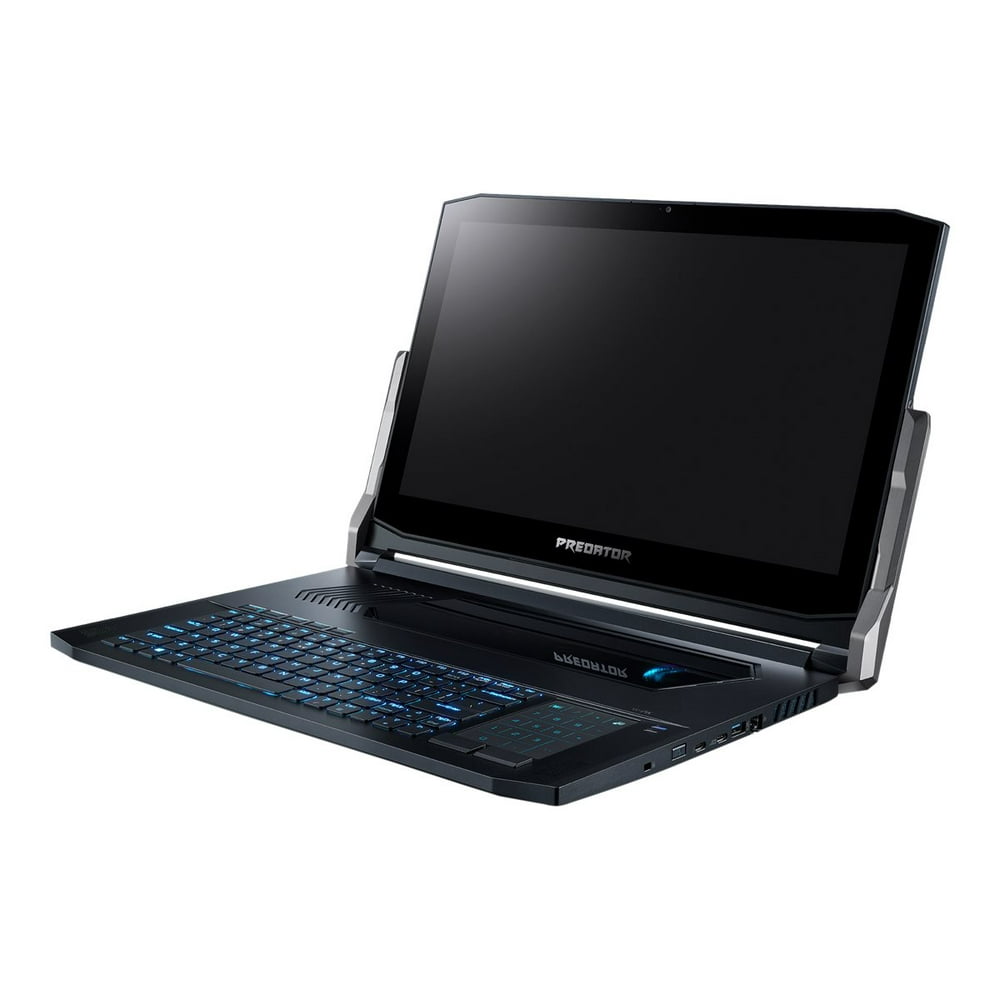 Acer Predator Triton 900 PT917-71-78FC - Flip-hinge design - Core i7 9750H / 2.6 GHz - Win 10 Pro 64-bit - 32 GB RAM - 512 GB (2x) SSD NVMe - 17.3" IPS touchscreen 3840 x 2160 (Ultra HD 4K) - GF RTX 2080 - Wi-Fi, Bluetooth - abyssal black - kbd: US International