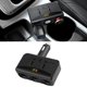 thumbnail image 2 of Adaptador divisor de toma de corriente para encendedor de cigarrillos de coche de 12V-24V, voltímetro de cargador USB Dual 3.1A, 2 of 5