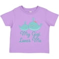 thumbnail image 3 of Inktastic My Gigi Loves Me Boys or Girls Toddler T-Shirt, 3 of 5