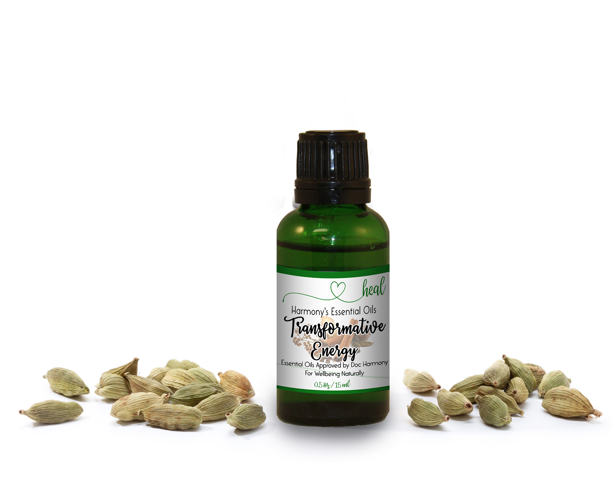 H.E.A.L.'s Essential Oil Cinnamon and Cardamom - 0.5oz