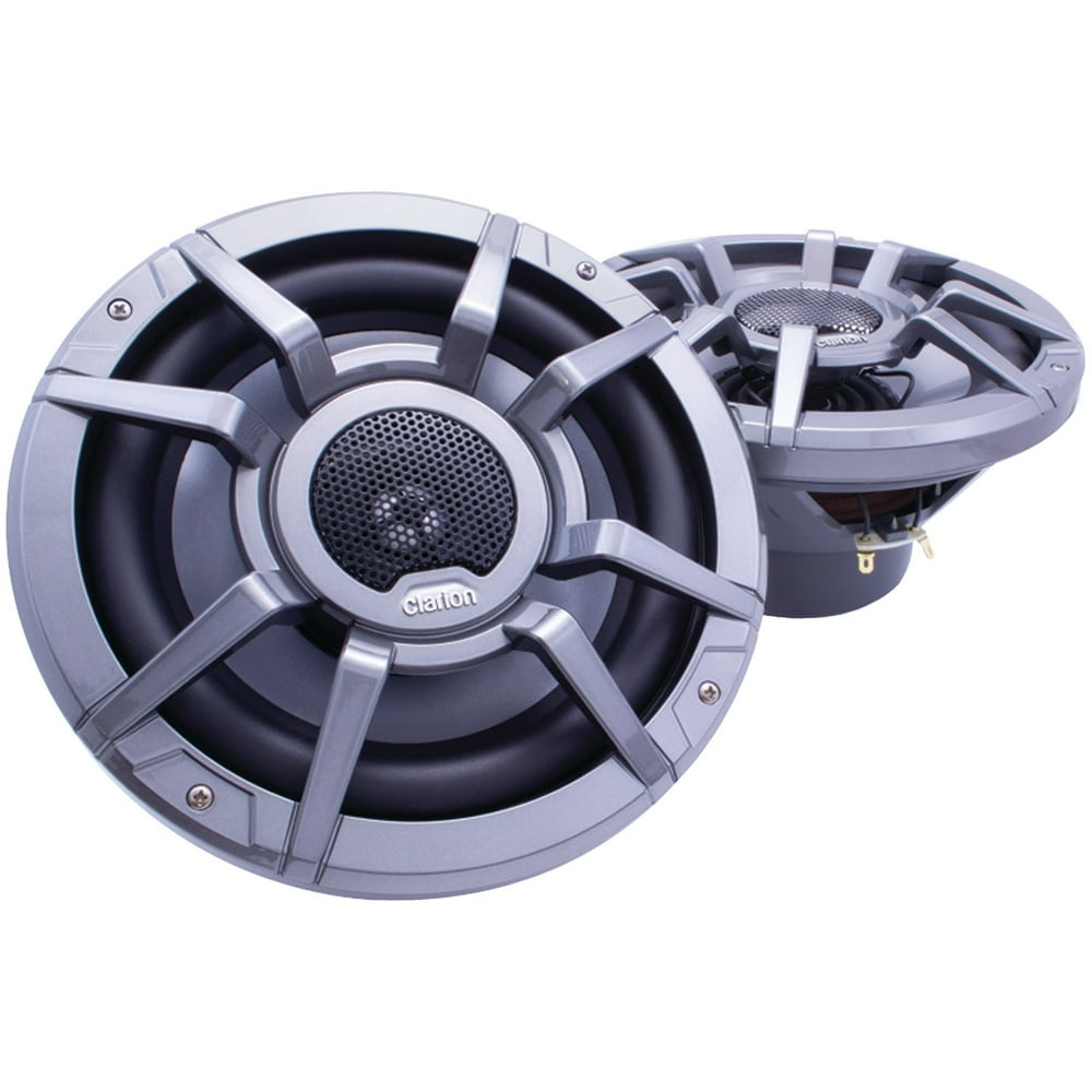 Clarion CM2223R 8.8" 200Watt 2Way Coaxial Marine Speakers Walmart