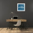 thumbnail image 3 of Studio W 15x15 White Modern Wood Framed Museum Art Print Titled - Map Words VII, 3 of 4