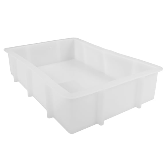 BESTYASH Large Rectangular Silicone Mold for Resin Casting, White, DIY Home Decor