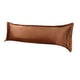thumbnail image 1 of Funda de almohada para el cuerpo Funda de almohada Reempzo de de almohada para el cuerpo de seda de lujo (Diseño de cierre ) Café-150x48cm Baoblaze Funda de almohada, 1 of 3