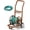 Brown, variant on Garden Hose Reel Cart with Wheels, Outdoor Heavy Duty  Coated Steel Mobile Water Hoses Holder Winder Holds 125 ft 5/8" Hoses with 3.9ft Leader Hose and Basket for Outside, Brown