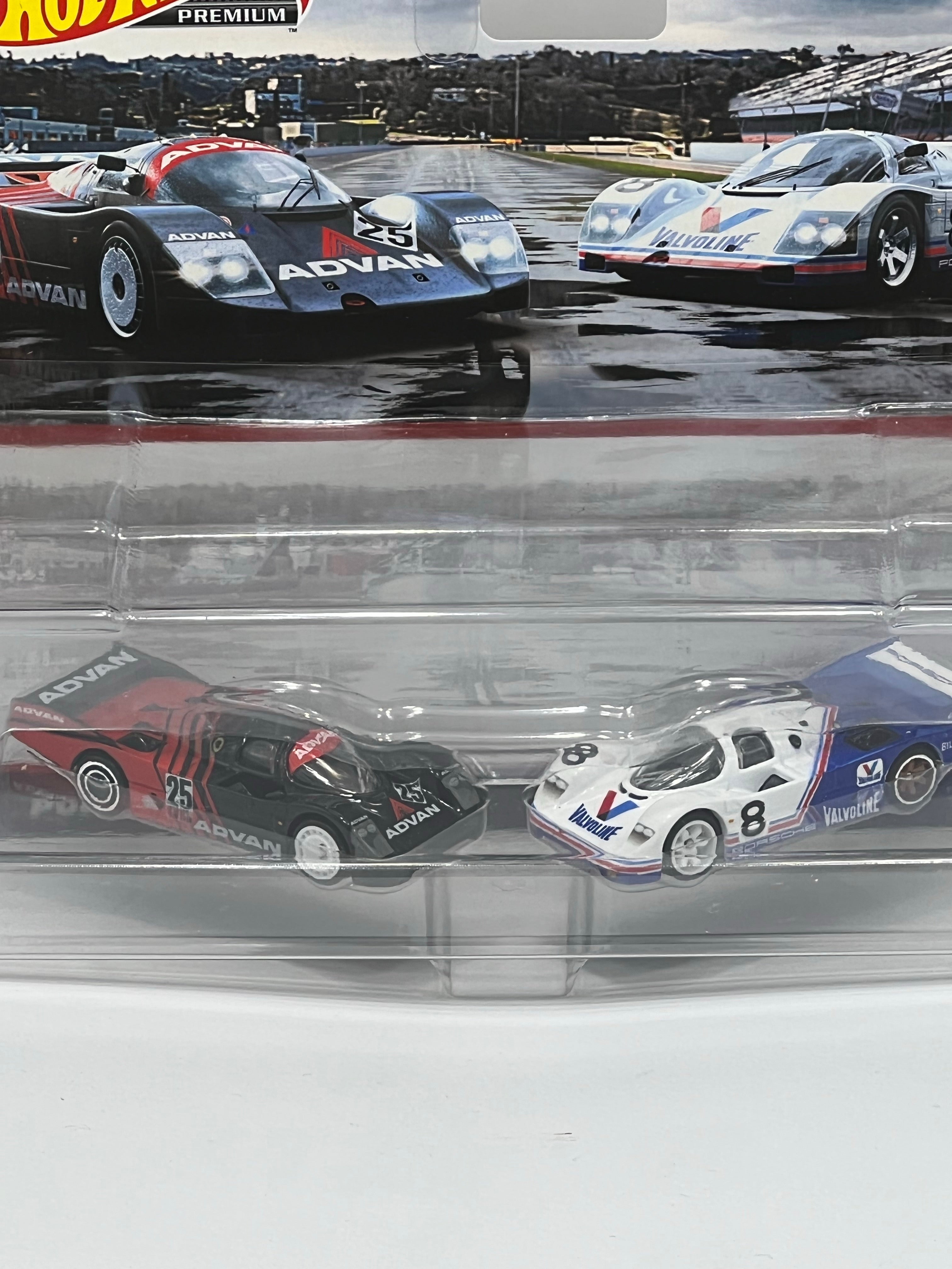 Hot Wheels Premiums 2-Pack Porsche 962