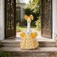 thumbnail image 2 of New! Soccer Porch Goose Outfit, Soccer Ball Print Porch Goose Costume Fits Large Cement Goose Statue, Lawn Geese Clothes for Outdoor Patio Yard Garden Decor Summer Backyard Game Day Decorations D, 2 of 6