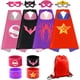 thumbnail image 1 of Set de capas de superhéroes para niños, disfraz COTATERO con pulseras, 4 unidades, 1 of 7