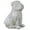 Marbleized White, variant on Hudson Glossy Bulldog Figurine