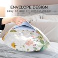 thumbnail image 7 of GZHJMY Colorful Flowers Satin Pillowcase for Hair and Skin, Soft and Cozy Cooling Smooth Pillow Cover with Envelop Closure, Standard Size 20x26in Home Decor, 7 of 7