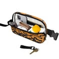 thumbnail image 2 of Halloween Bat Silhouette Pattern Cute Fanny Packs for Women,Travel Waterproof Crossbody Fanny Bags Waist Purse for Women Anti Theft Adjustable Strap for Running Travel Cycling, 2 of 4