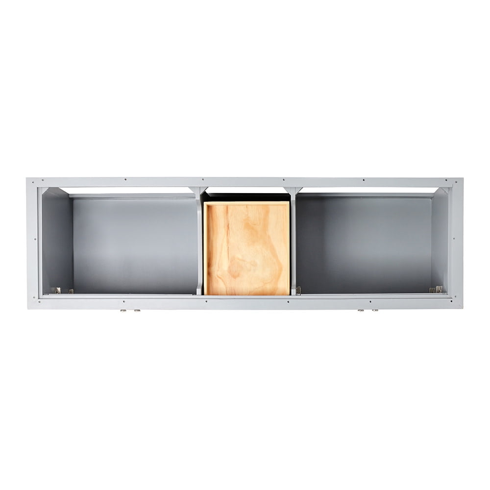 Ariel D073d-Vo Kensington 73" Free Standing Double Basin Vanity Set - Grey