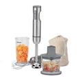 thumbnail image 1 of Smart Stick® Variable Speed Stainless Steel Hand Blender with Chopper, 1 of 5
