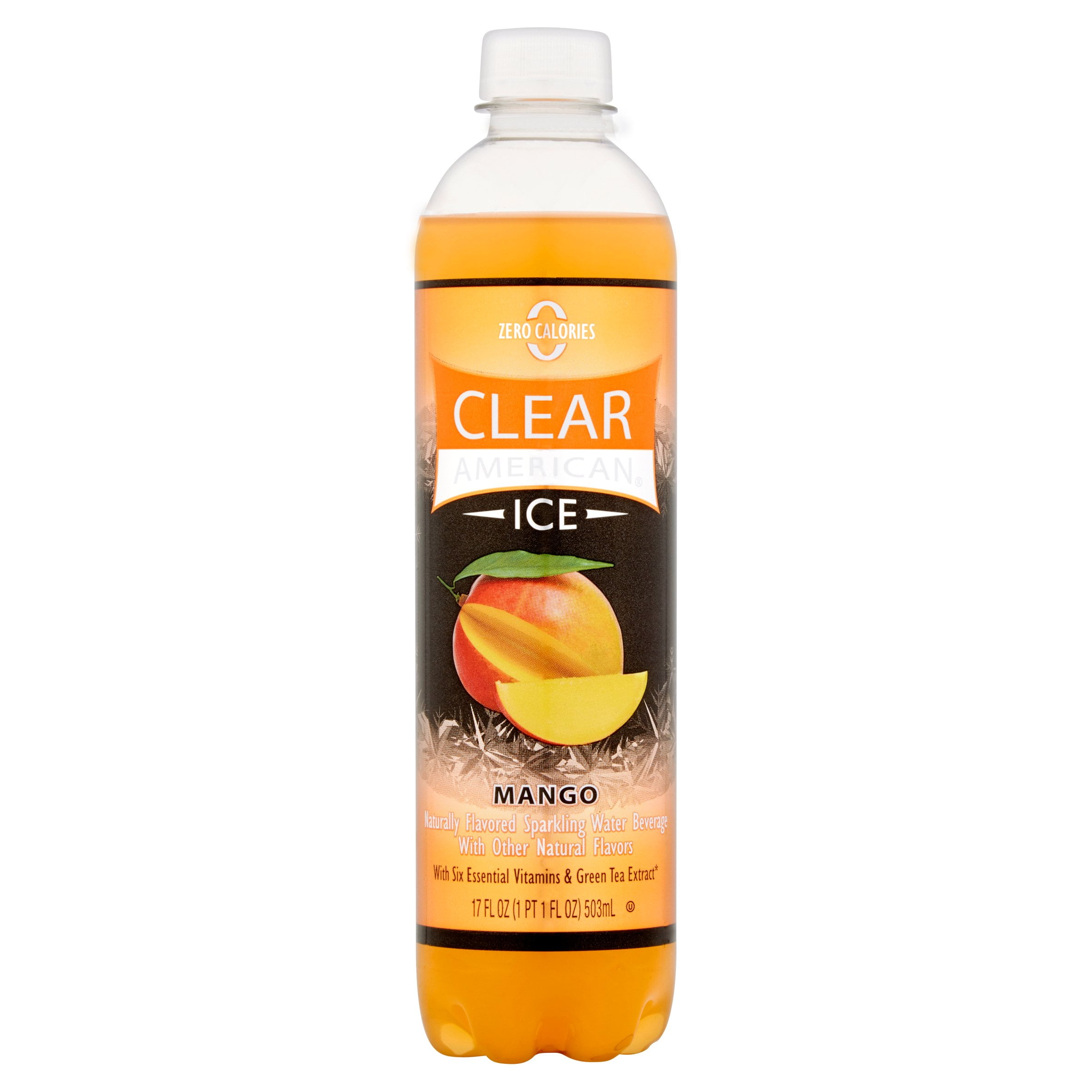 Clear American Ice Mango Sparkling Water, 17 Fl. Oz.
