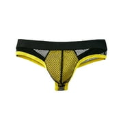 EOYWHK Mens Cotton Underwear Fishnet Breathable Thongs Lace Clear Seamless Breathable Underwear