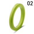 thumbnail image 3 of Anneau en Résine de Mode de Couleur Unie Tout-Match Anneau de Doigt Bague pour Fille, 3 of 10