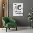 thumbnail image 3 of Scripture Walls  Grace & Peace Peter 1:2 Bible Verse Canvas Christian Wall Art Ready to Hang Unframed, 3 of 12