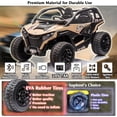 thumbnail image 4 of sopbost 24V 2 Seater Kids UTV XL with Remote Control, Quicksand, 4 of 9