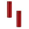 thumbnail image 1 of Oleegame 2PC Glass Bottle Stainless Steel Vacuum Flask Smart Kettle LCD Screen Display Temperature Red, 1 of 9