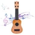 thumbnail image 1 of HUGFEGWE Kids Toy Guitar 10 Inch Ukulele Beginner Musical Instrument, Musical Toy Children Musical Instrument Educational Toys, Developmental Educational Toy for Kids CJB91-32719, 1 of 9