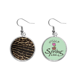 thumbnail image 1 of Deer Feather Abstract Design Colgante decorativo temporada pendientes de primavera joyas Unbranded M, 1 of 3