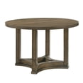 thumbnail image 5 of Classic Design Dining Set 5pc Round Table and Solid Wood Chairs Durable Frame Wooden Dining Furniture, 5 of 7