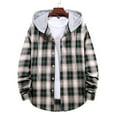 thumbnail image 2 of Vedolay Jacket Coat Casual Daily Jackets Lightweight Zip up Casual Jacket Green,XL, 2 of 5