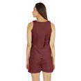 thumbnail image 4 of Bimba Sexy Schiffli Nightwear Set For Womens 2 Pcs Summer V-Neck Sleeveless Loungewear, 4 of 7