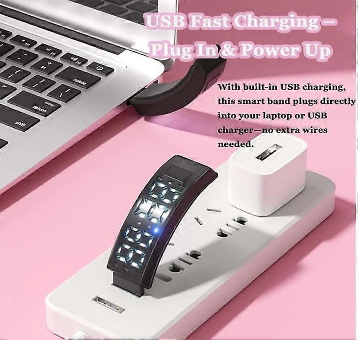 Fitsleeps Alarm Clock Watch-Fitsleeps Wake Up Alarm,Silent Vibration Wake Up