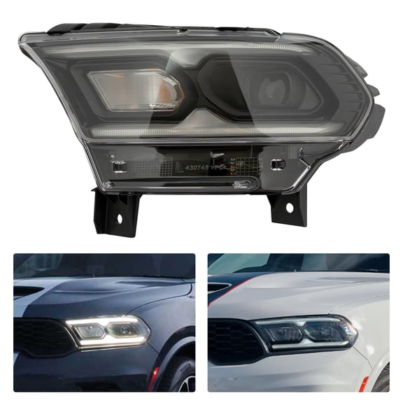 For 2021-2023 Dodge Durango LED Headlight Left Driver Side Headlight 68433783AE