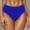 #250327B181 Blue, variant on Aloohaidyvio Women's High Waisted Bikini Bottoms Tie Side Tummy Control Swimsuit Full Coverage Swimwear Ruched Tankini Briefs