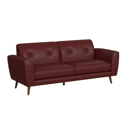 Symphony 3PC Living Room Set in Ling Dian Red Sofa Loveseat and Chair